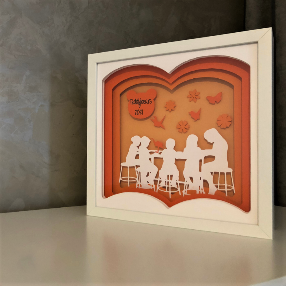 Tablou Luminos Invățătoare Noorhandmade - imagine 5