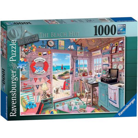 Puzzle Coliba la Plaja, 1000 Piese, Ravensburger