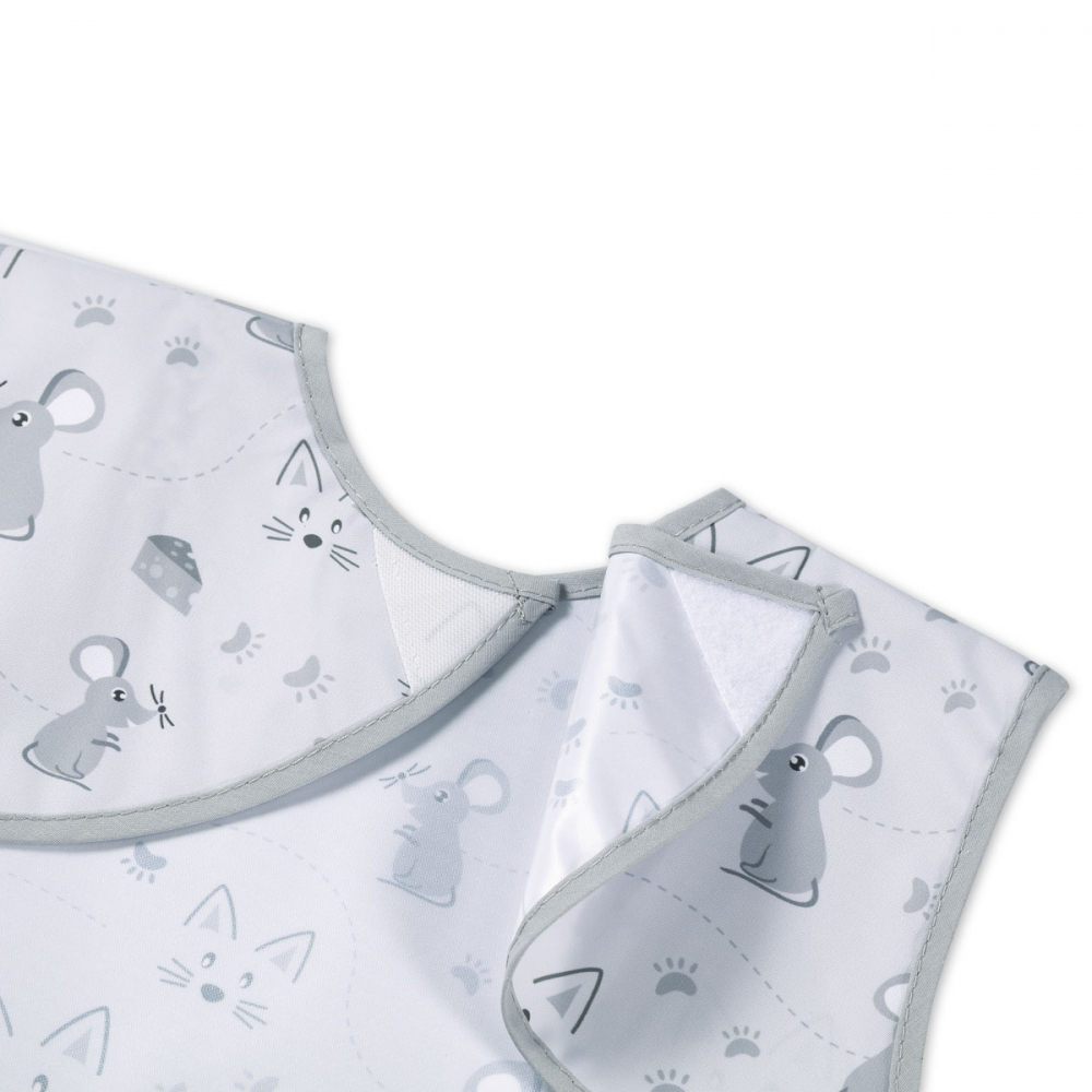 Baveta Impermeabila Mouse Babyono | Protecție - imagine 3