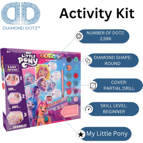 Set 6-in-1 My Little Pony Diamond Dotz - imagine 9