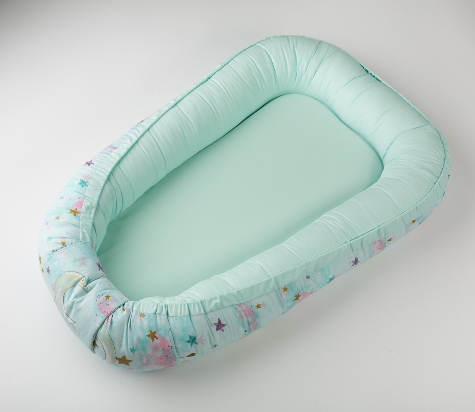 Babynest Luna Mint Maradalia - Siguranță și Confort - imagine 4