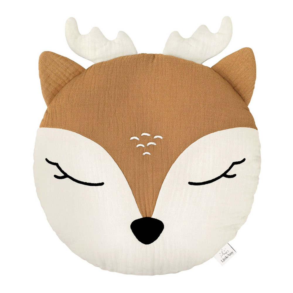 Little Amy Perna Bambi Muselina Camel 30cm - imagine 2