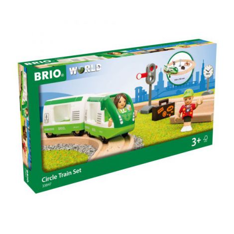 Set Tren și Sină Cerc Brio 33847 - 16 Piese - imagine 7