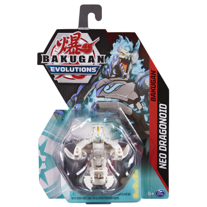 Bakugan Neo Dragonoid Alb - Transformă și Câștigă!