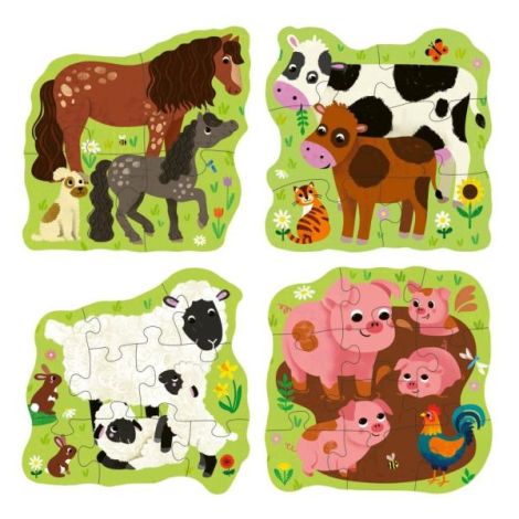 Puzzle Up Ferma Ravensburger 4-10 piese - imagine 3