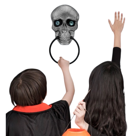 Sonerie Schelet Halloween Widmann cu Sunet & LED - imagine 3