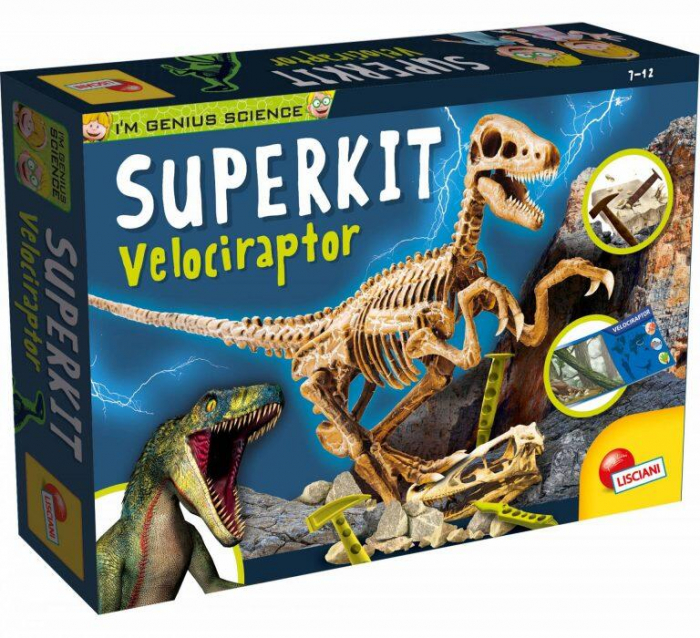 Kit Velociraptor Lisciani | Descopera Fosile