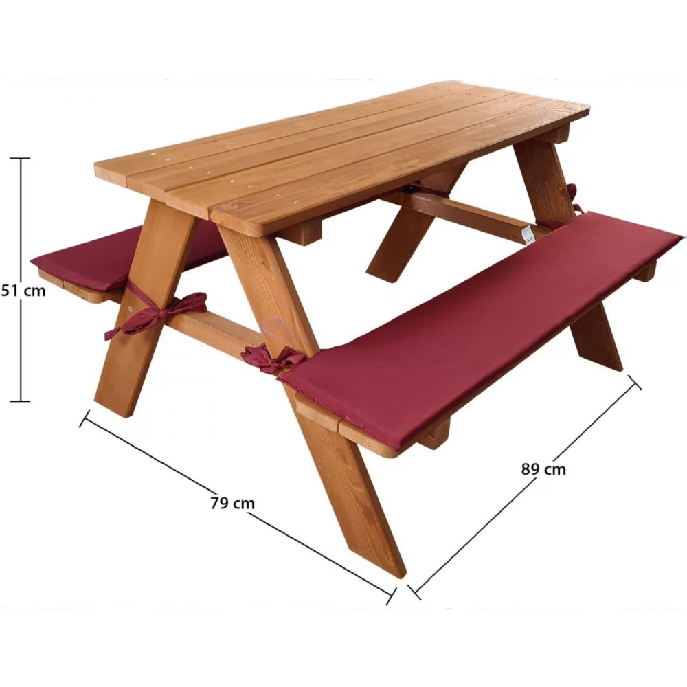 Set Masuta Gradina Ginger Home cu Pernute - imagine 4