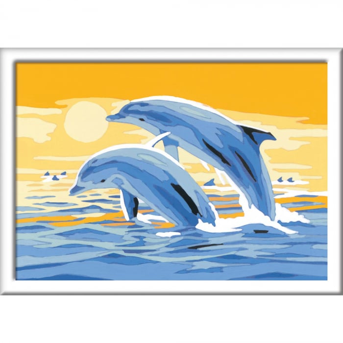 Creart Delfini Ravensburger | Pictura pe Numere