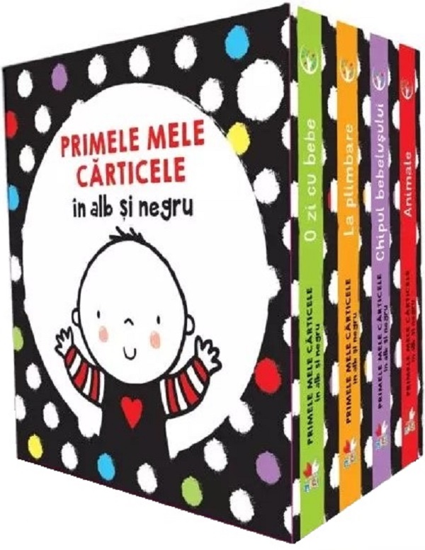 Cutie Bebe Învață | Primele Mele Carticele Alb-Negru Litera