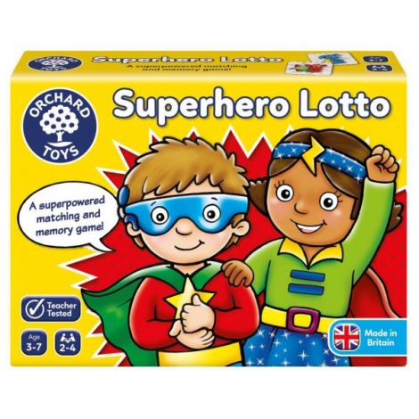 Orchard Toys Supererou Lotto - Joc Educativ 3-7 ani