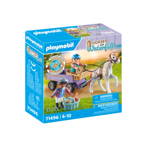 Playmobil Carută cu Ponei - Joc Creativ