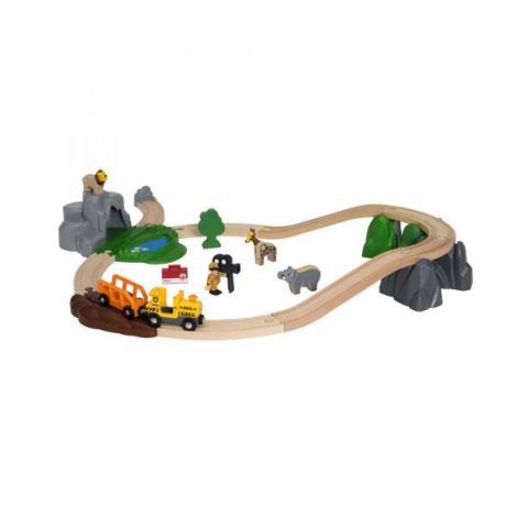 BRIO Set Aventură în Safari 33960 - Trenuleț cu Animale - imagine 9