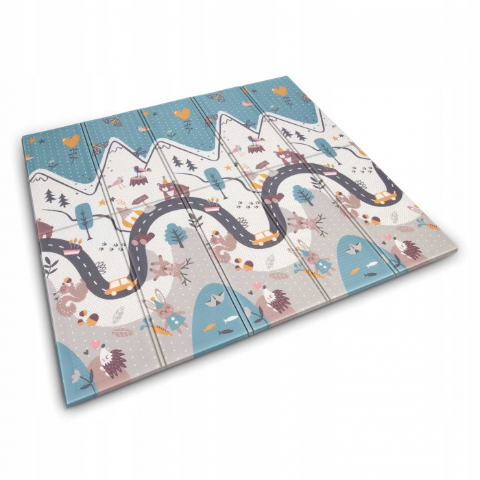 Saltea Joaca Nukido 200x180 cm, Premium, 2 Fete - imagine 6