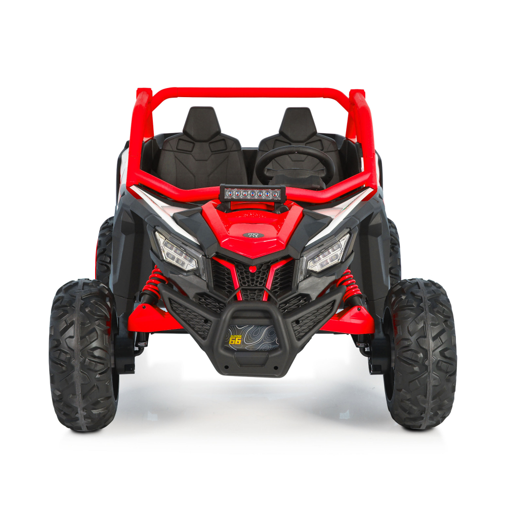Moni Masinuta Electrica 4x4 Typhoon Red 2 Locuri - imagine 8