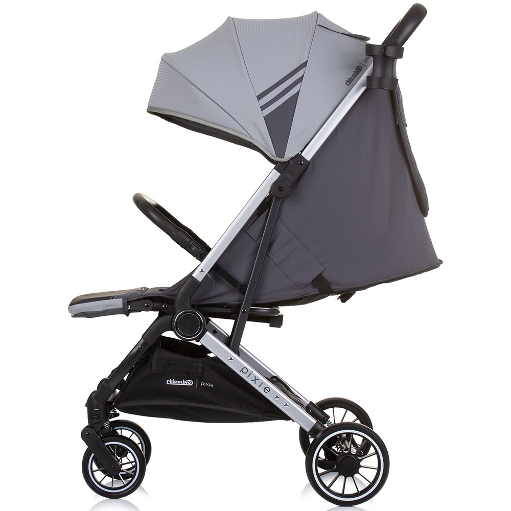 Carucior sport Chipolino Pixie Ash Grey, 0-22 kg - imagine 2