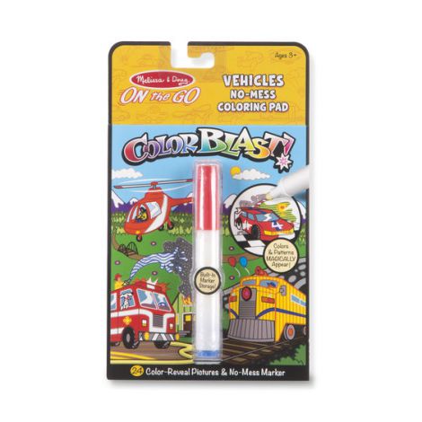 Carnet Colorat Vehicule Melissa & Doug