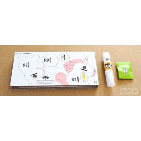 Brainstorm Puzzle 3D Unicorn Educativ - imagine 2