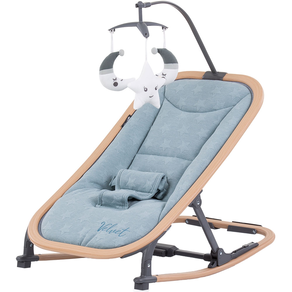 Scaunel Balansoar Chipolino Velvet, 0-6 luni - imagine 5