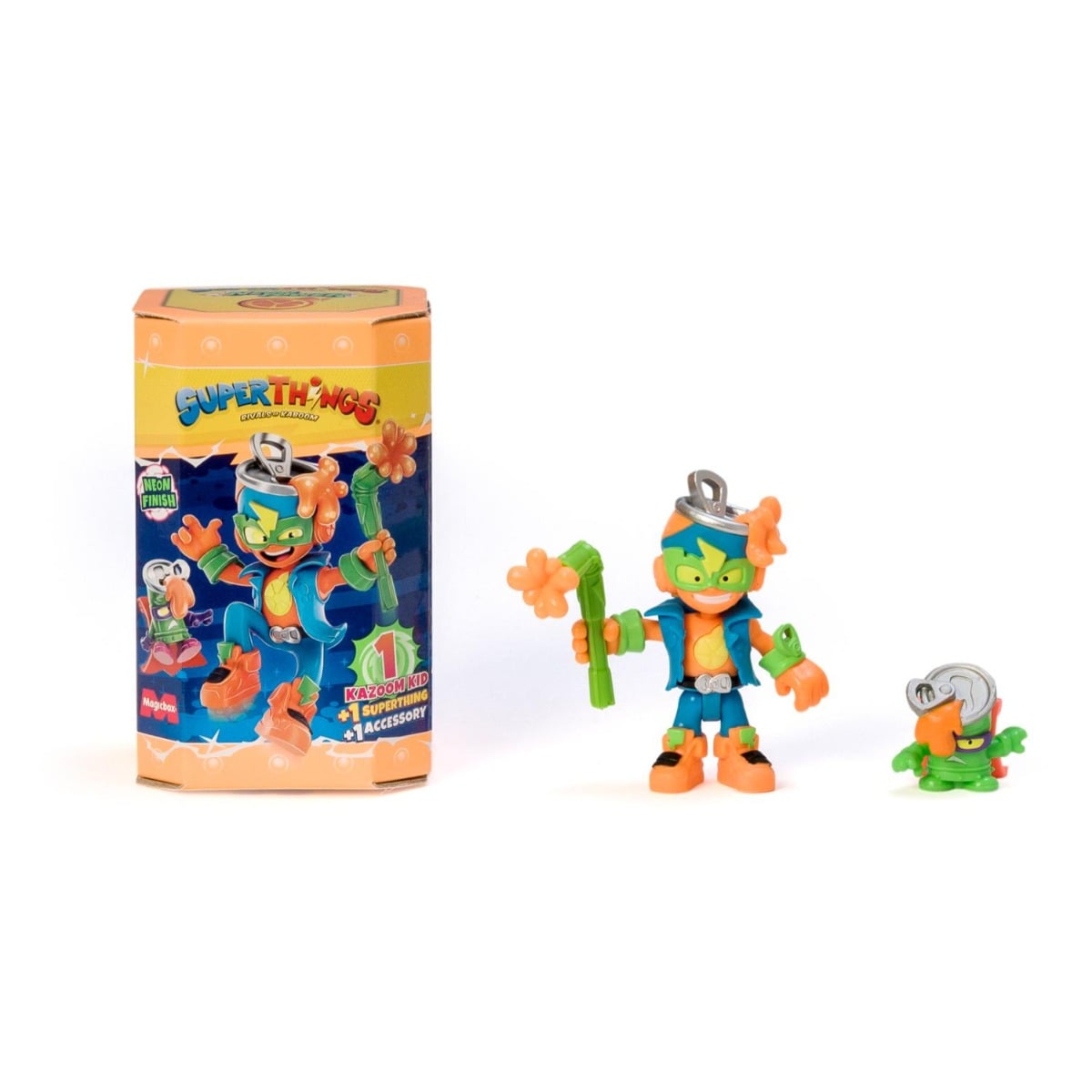 Figurina SuperThings Kazoom Kid Neon Power