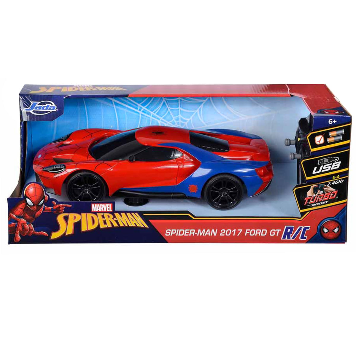 Jada Marvel Spider-Man Ford GT 1:16