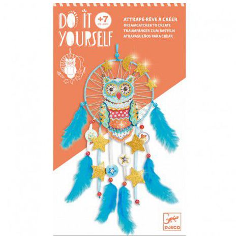 Set DIY Djeco Dreamcatcher cu Sclipici