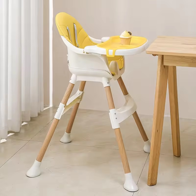 Scaun Masa Little Mom 3in1 Modern Grey - imagine 8