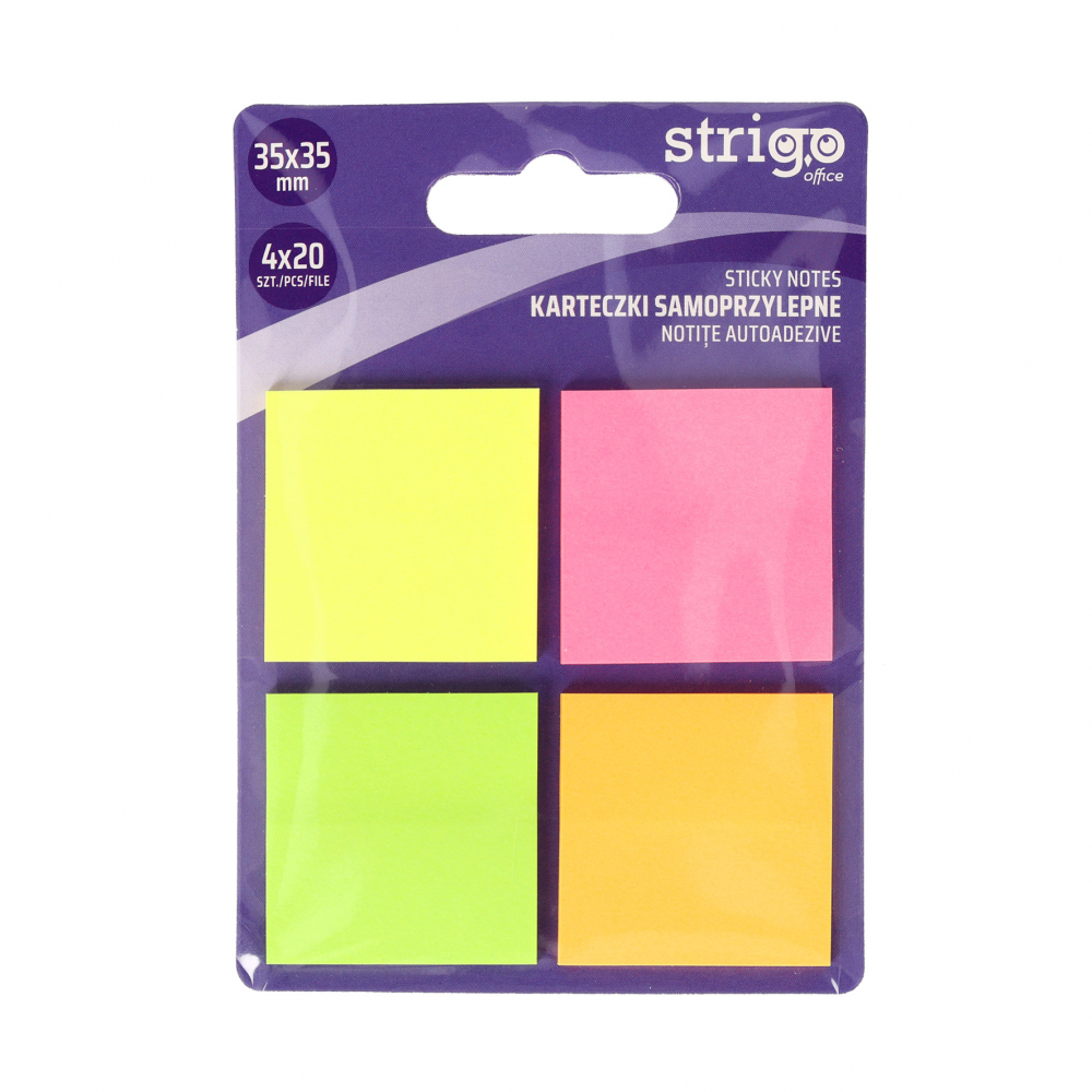 Notițe Autoadezive Strigo Neon - Organizare Eficientă