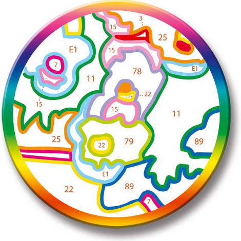 Ravensburger Pictura Lama - Set Paint by Numbers - imagine 3