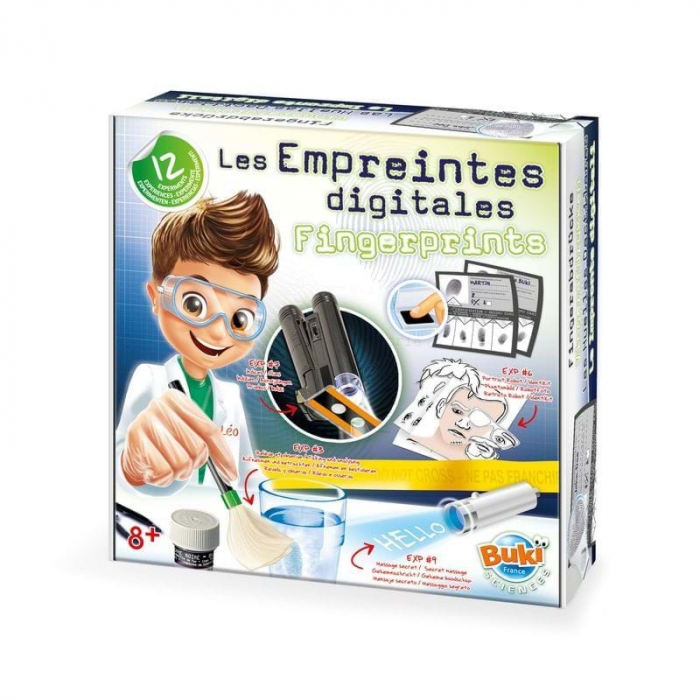 Amprente Digitale Buki France | Kit Știință Criminalistică