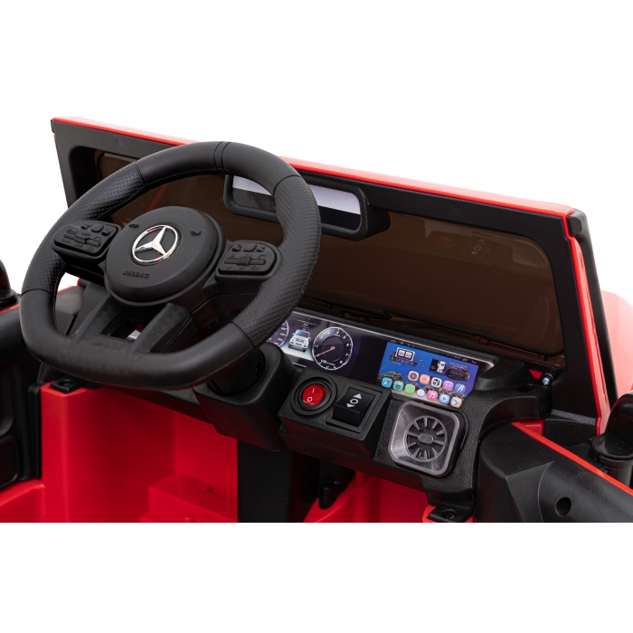 Masinuta Electrica Mercedes AMG G63 50W Rosu - imagine 3