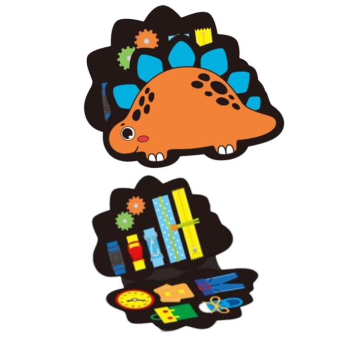 Carte Senzoriala Dinozaur Creative World Toys