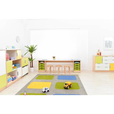 Masa functionala Moje bambino cu depozitare - imagine 6