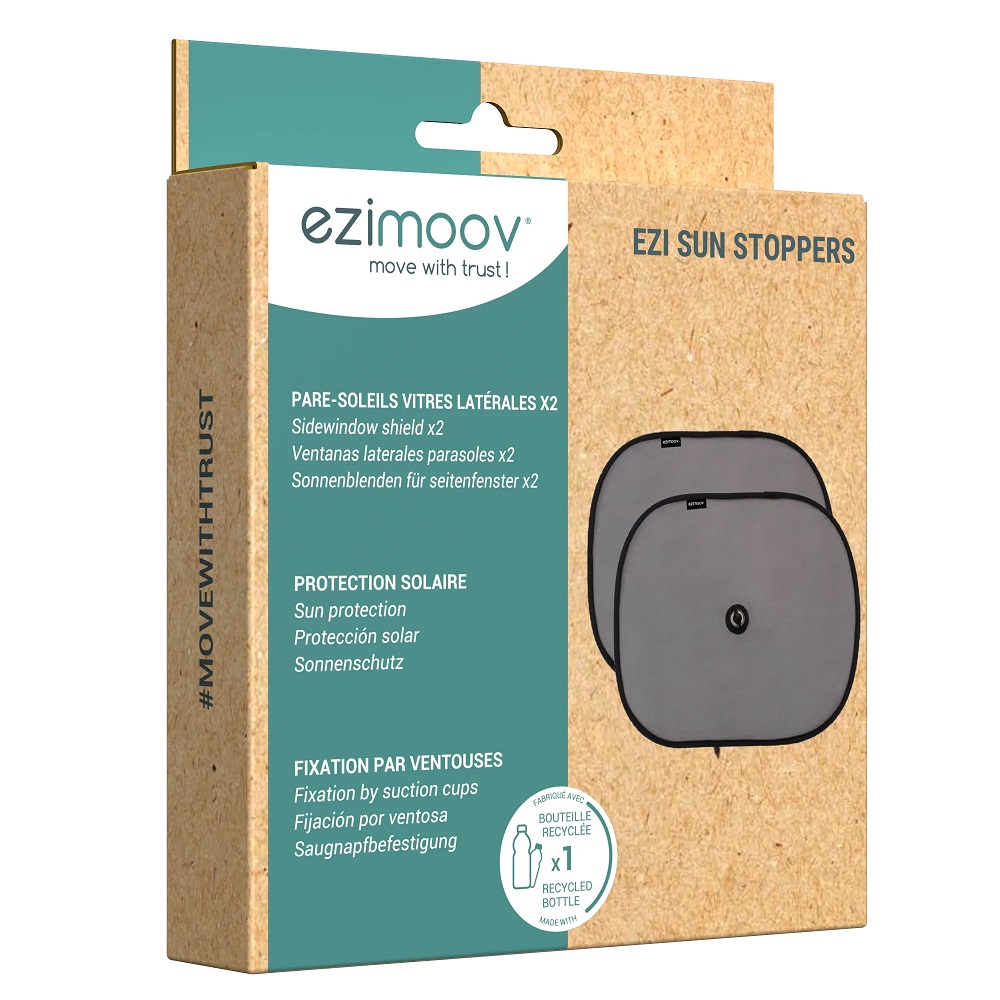 Set 2 Parasolare Auto Ezimoov Stoppers | Protecție UV