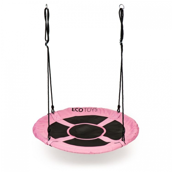 Leagan rotund Ecotoys 100cm - siguranta maxima - imagine 4