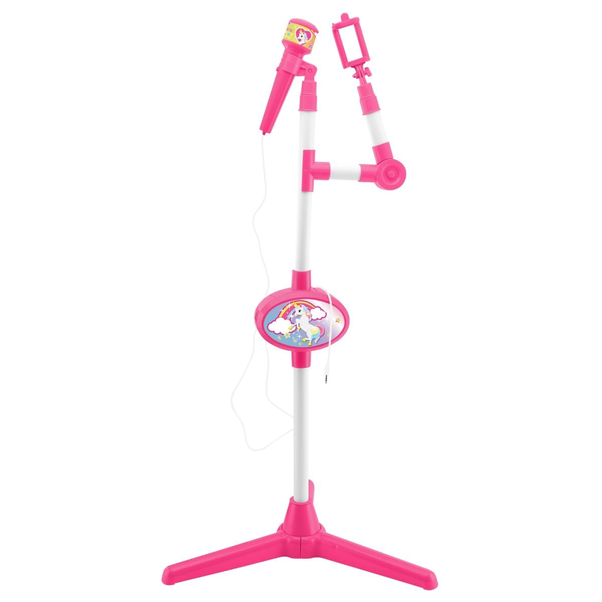 Microfon Lexibook Unicorn cu Selfie Stick și Efecte