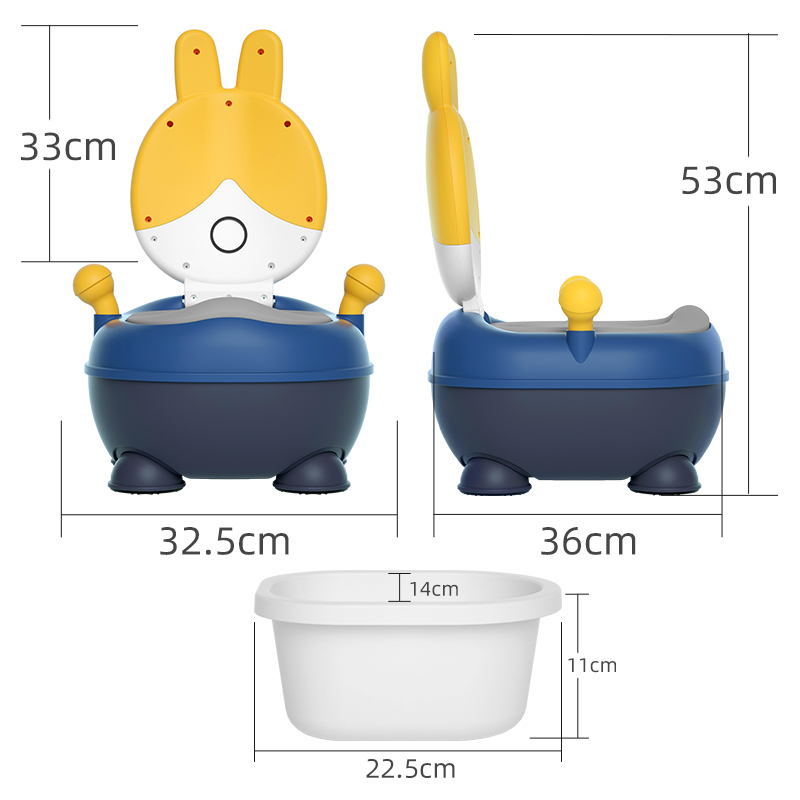 Olita Little Mom Rabbit Iepuras, Galben - imagine 8