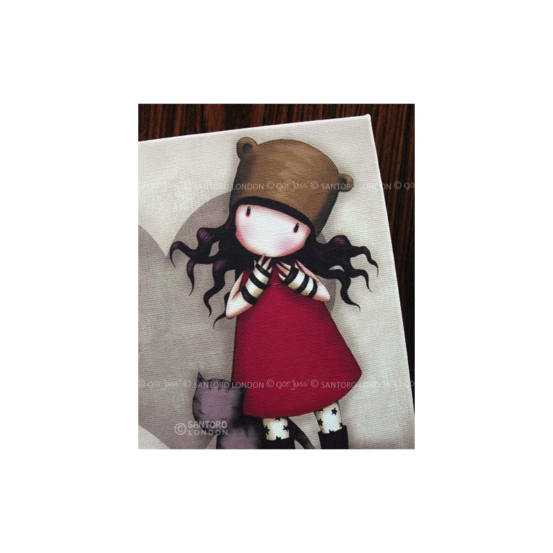 Tablou Gorjuss Little Red, Pânză 30x40 cm - imagine 2