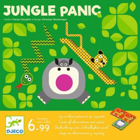 Panica în Jungla - Joc Logică Djeco 2-4 Jucători