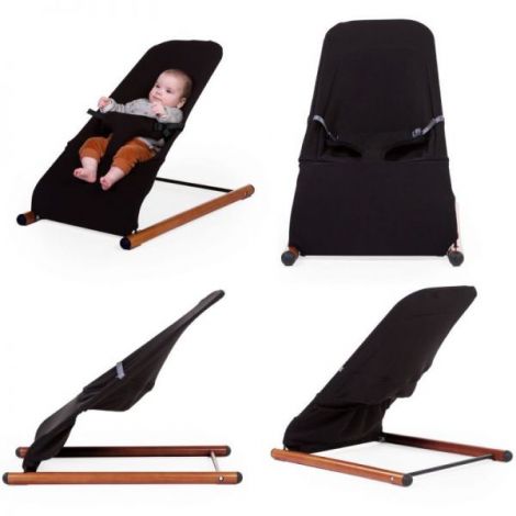 Balansoar Childhome Evolux Negru - Ergonomic și Sigur - imagine 2