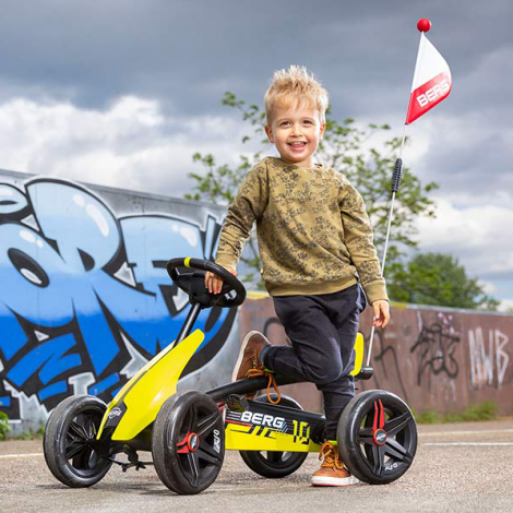Kart Berg Buzzy Aero 2-5 Ani, Negru - imagine 4