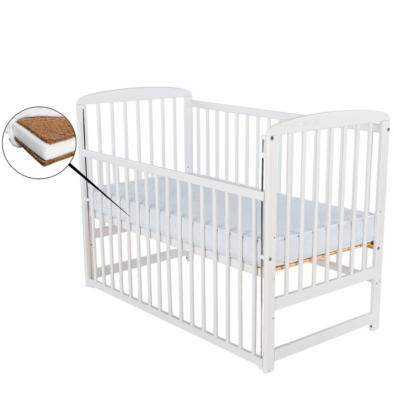 Patut Lemn Babyneeds Ola, 3 Niveluri + Saltea
