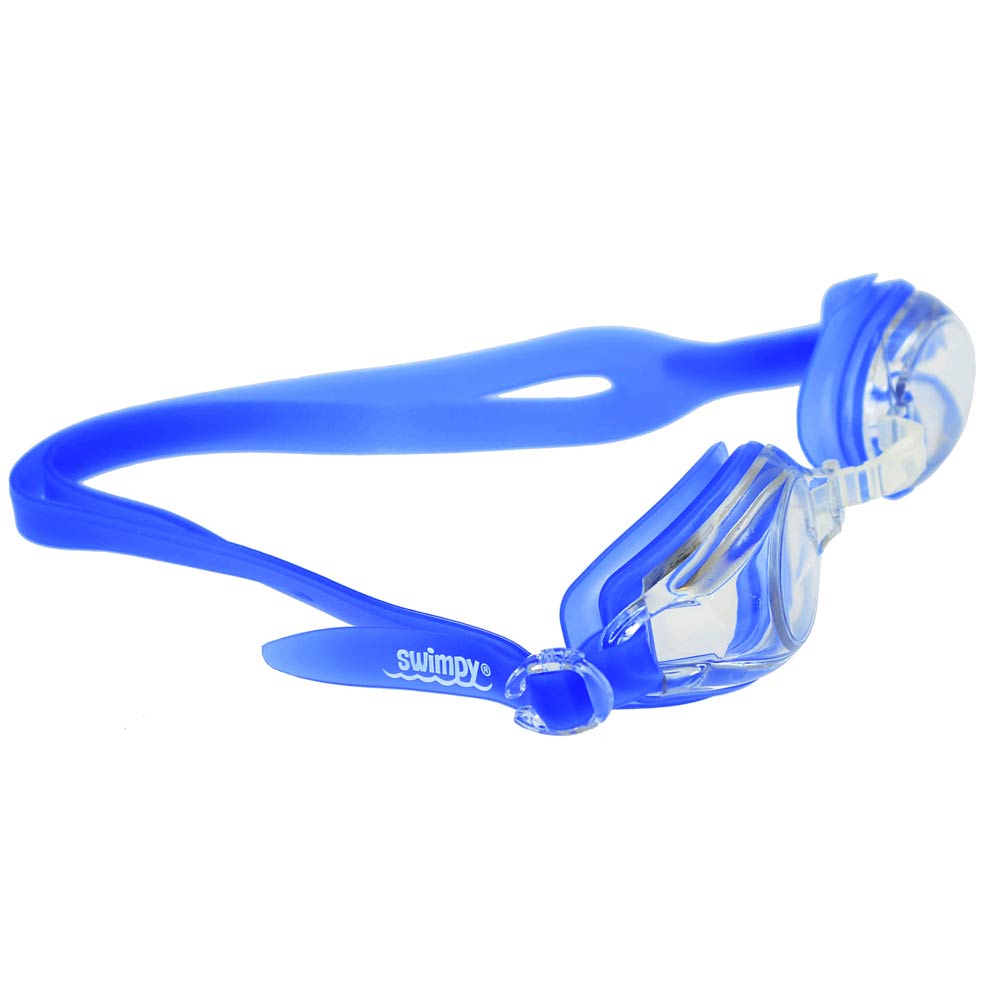 Ochelari Inot Junior Swimpy Albastru cu Antiaburire - imagine 2