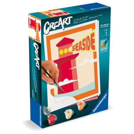 Ravensburger CreArt - Pictura Pe Numere Plaja - imagine 2