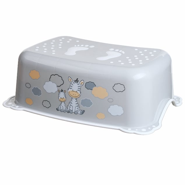 Set Reductor Toaletă Maltex Baby Zebra Gri - imagine 4