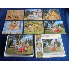 Puzzle Cuburi Povești Goki | Dezvoltare Creativă - imagine 5
