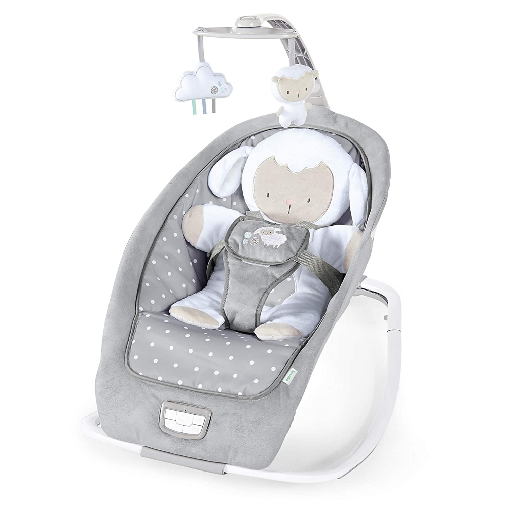 Balansoar Ingenuity Cuddle Lamb - Relaxare Si Joc - imagine 8