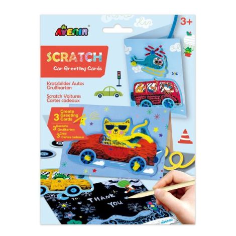 Avenir Scratch Art Felicitari Masini Copii