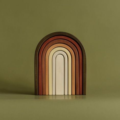 Curcubeu Lemn Minimcph | Dezvoltare Creativitate - imagine 6