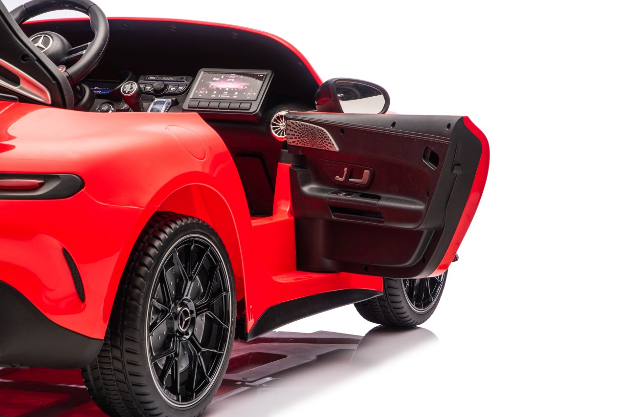 Masinuta electrica pentru copii 3-10 ani cu 2 locuri, Mercedes AMG GT63 NOU XXL 24V 800W 4x4 Rosu - Autokids.ro - imagine 2